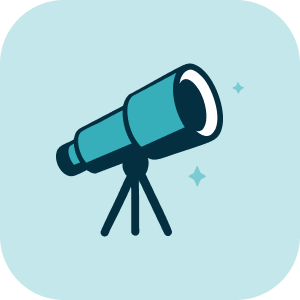 Telescope icon